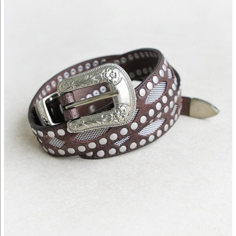 🦄Gypsy Outlaw Belt in Chocolate